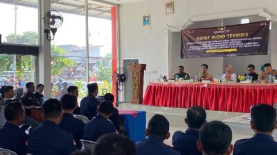 PPK Palas Laksanakan Rapat Pleno Terbuka DPHP Pemilukada Tahun 2024