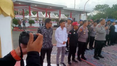 Bersama Unsur Terkait, Polda Sulteng Gelar Simulasi Pengamanan Pilkada