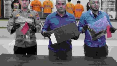 Komponen Tower BTS di Banyuwangi Sampang Pamekasan Hilang Dicuri, Polda Jatim Ringkus 4 Orang