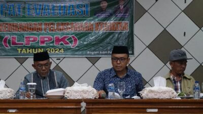 Usai Hadiri Maulid Nabi, Jangcik Langsung Pimpin Rapat Evaluasi LPPK