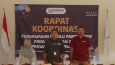 Panwascam Purwadadi, Adakan Rapat Koordinasi Pengawasan Pemilu Tahun 2024