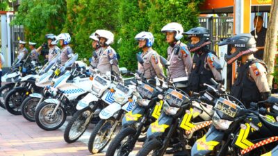 Polres Gresik Gelar Apel Persiapan Operasi Zebra Semeru 2024