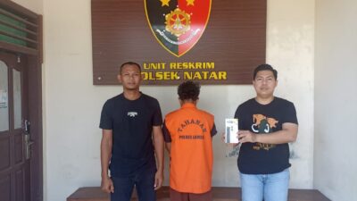 Pelaku Pencuri Handphone Akhirnya Bekuk di Natar Lamsel
