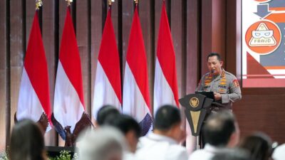 Kapolri Isi Materi Pemberantasan Korupsi di Retreat Kabinet Merah Putih