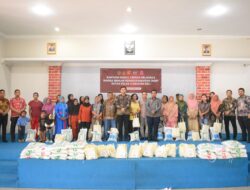 Dukung Program Akselerasi dan Wujud Kepedulian Sesama, Rutan Labuhan Deli Gerak Cepat Salurkan Bansos Ke Keluarga Warga Binaan