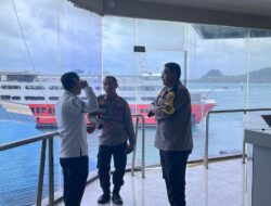 Kapolres Lamsel Pantau kondisi Cuaca di Pelabuhan Bakauheni