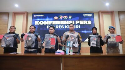 Kurang dari 1X24 jam Polres Kediri berhasil Amankan Pelaku Pembunuhan