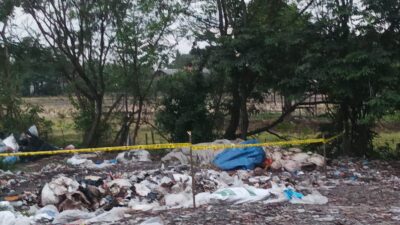 Polemik Tanah TKD Desa Karang Setia, Polres Metro Bekasi Pasang Police line di Lokasi