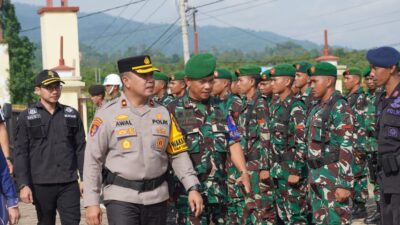 Polres Morowali Gelar Apel Persiapan Operasi Lilin Tinombala 2024