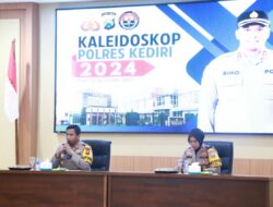 Kilas Balik Penanganan Kasus Polres Kediri Selama Tahun 2024