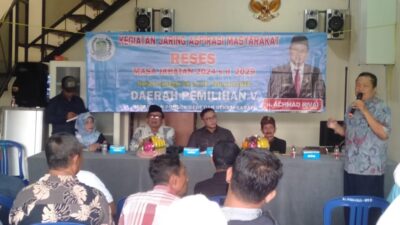 Gelar Reses di Pondok Gede, Achmad Rivai Tampung Aspirasi Penambahan Sekolah SLTA
