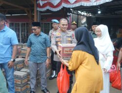 Kapolres Metro Bekasi Hadiri Bakti Sosial di Desa Wangunharja, Tegaskan Pentingnya Sinergi untuk Kesejahteraan Masyarakat