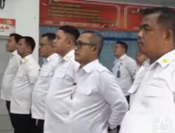 Jajaran Rutan Kelas I Medan Ikuti Apel Pagi Secara Virtual