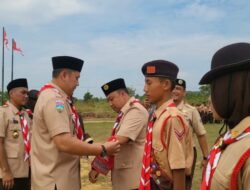 Buka Jambore Cabang Merangin, Bupati M. Syukur Tekankan Pentingnya Pembentukan Karakter