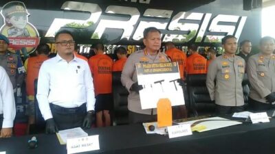 Sindikat Curanmor Keluarga Beraksi Siang Bolong, Polisi Kota Bekasi Tangkap Tujuh Pelaku