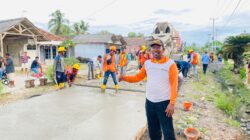 Realisasi Pembangunan Jalan Poros, Kepala Desa Pulau Jaya Palas Ucapkan Terimakasih