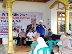 Melalui Reses, H. Muhamad Azizi Tampung Aspirasi Masyarakat Dua Desa di Kecamatan Palas