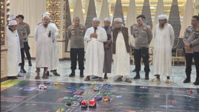 Gelar TFG, Polda dan Polres Lampung Matangkan Pengamanan IJTIMA Ulama Dunia 2025 di Kota Baru