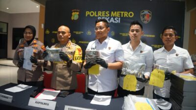 Polres Metro Bekasi Tetapkan Dua Petinggi NPCI sebagai Tersangka Korupsi Dana Hibah Rp7,1 Miliar