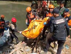 Dua Anak Ditemukan, Satu Masih Dicari Usai Diduga Terbawa Arus Sungai Cikarang