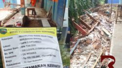 Kerjakan Rehabilitasi Ruang Kelas di SMPN 3 Kosar, CV Wirania Diduga Pakai Bahan Tak Sesuai Spesifikasi