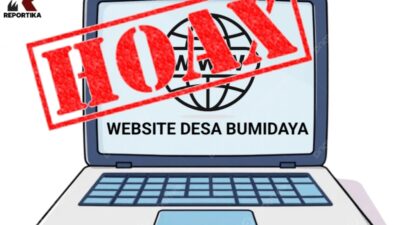 Website Resmi Pemdes Bumi Daya Palas Lampung Selatan Diduga Memuat Artikel Hoaks