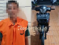 Kepergok Hendak Mencuri Sepeda Motor, Seorang Pria di Negeri Pandan Lamsel Ditangkap Polisi
