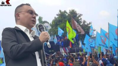 Ribuan Buruh Kepung PT Multistrada Arah Sarana Tbk Cikarang, Anggota DPRD RI Sufmi Dasco Langsung Sidak