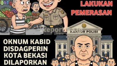 Diduga Peras Pengelola WC Umum hingga Puluhan Juta, Oknum Kabid Pemkot Bekasi Dilaporkan ke Polisi