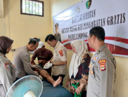 Diikuti Anak Disabilitas, Kegiatan Sunatan Massal di Polsek Candipuro Berlangsung Penuh Keakraban