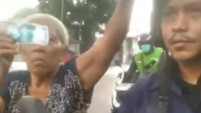 Tipu Nenek Penjual Makanan Pake Uang Palsu, Seorang Pria di Cikarang Buat Geram Warga