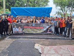 Bupati dan Wakil Bupati Merangin Kawal dan Serahkan Langsung Bantuan Kemanusiaan untuk Korban Bencana Sumbar