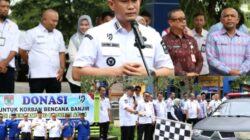 Wali Kota Lubuk Linggau Lepas Bantuan untuk Korban Banjir Aceh Tamiang